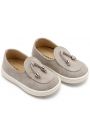 BW 4295 LOAFER GREY ΚΑΣΤΟΡ ΜΕ ΜΕΤΑΛΛΙΚΕΣ ΛΕΠΤΟΜΕΡΕΙΕΣ